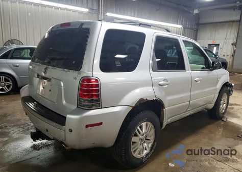 2007 Mercury Mariner Premier z USA, uszkodzony, nr VIN 4M2CU87117KJ18419